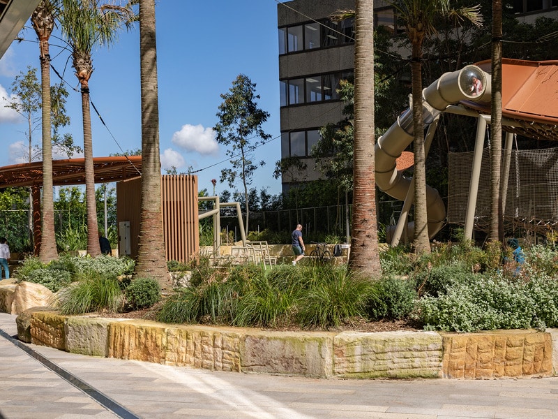 Friedlander Place, Themed Placemaking | modern playground design