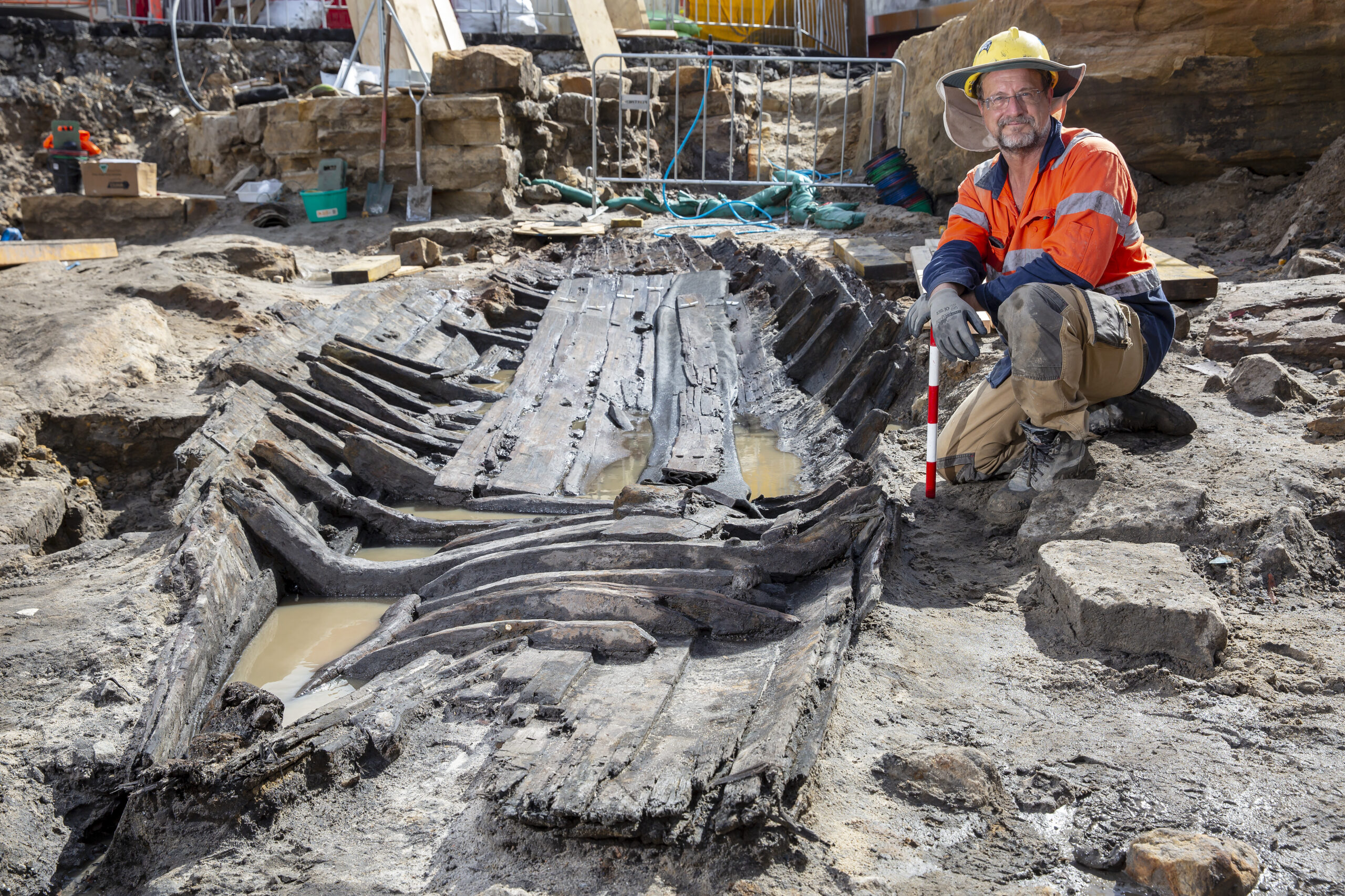 barangaroo heritage boat wooden