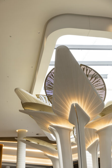 closeup of architectural feature at Cabravale Club Resort